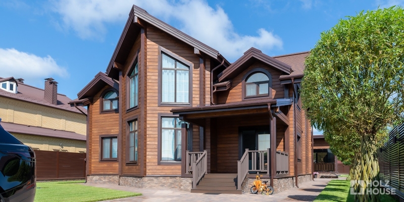 Дом из клееного бруса по проекту \"Корвет v3\" Фото 3